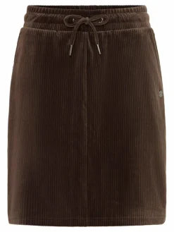 OXMO Röcke*Damen Midirock - OXEBBA braun uni