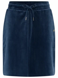 OXMO Röcke*Damen Midirock - OXEBBA blau uni