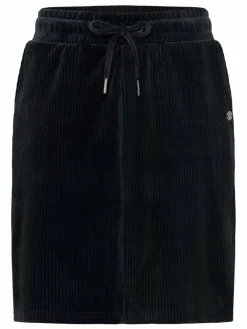 OXMO Röcke*Damen Midirock - OXEBBA schwarz uni