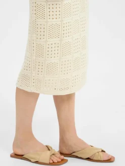 Vila Röcke*Damen Midirock - VINovira sand uni