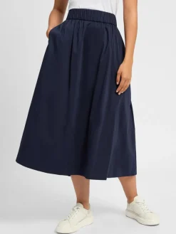 Neo Noir Röcke*Damen Midirock - Yara marine uni