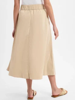 Neo Noir Röcke*Damen Midirock - Yara sand uni