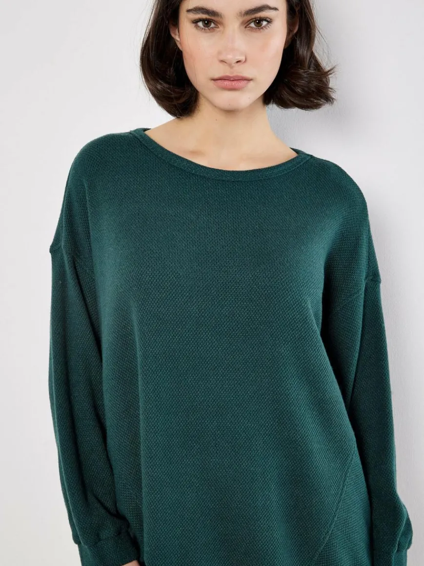 Apricot Kleider*Damen Minikleid grün uni