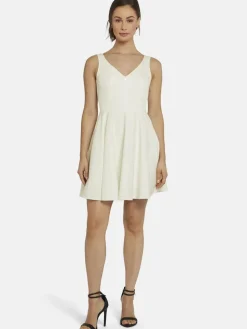 Nicowa Kleider*Damen Minikleid - OWILETTA weiß uni