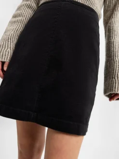 Marc O'Polo Röcke*Damen Minirock schwarz uni