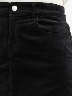 Marie Lund Röcke*Damen Minirock schwarz uni