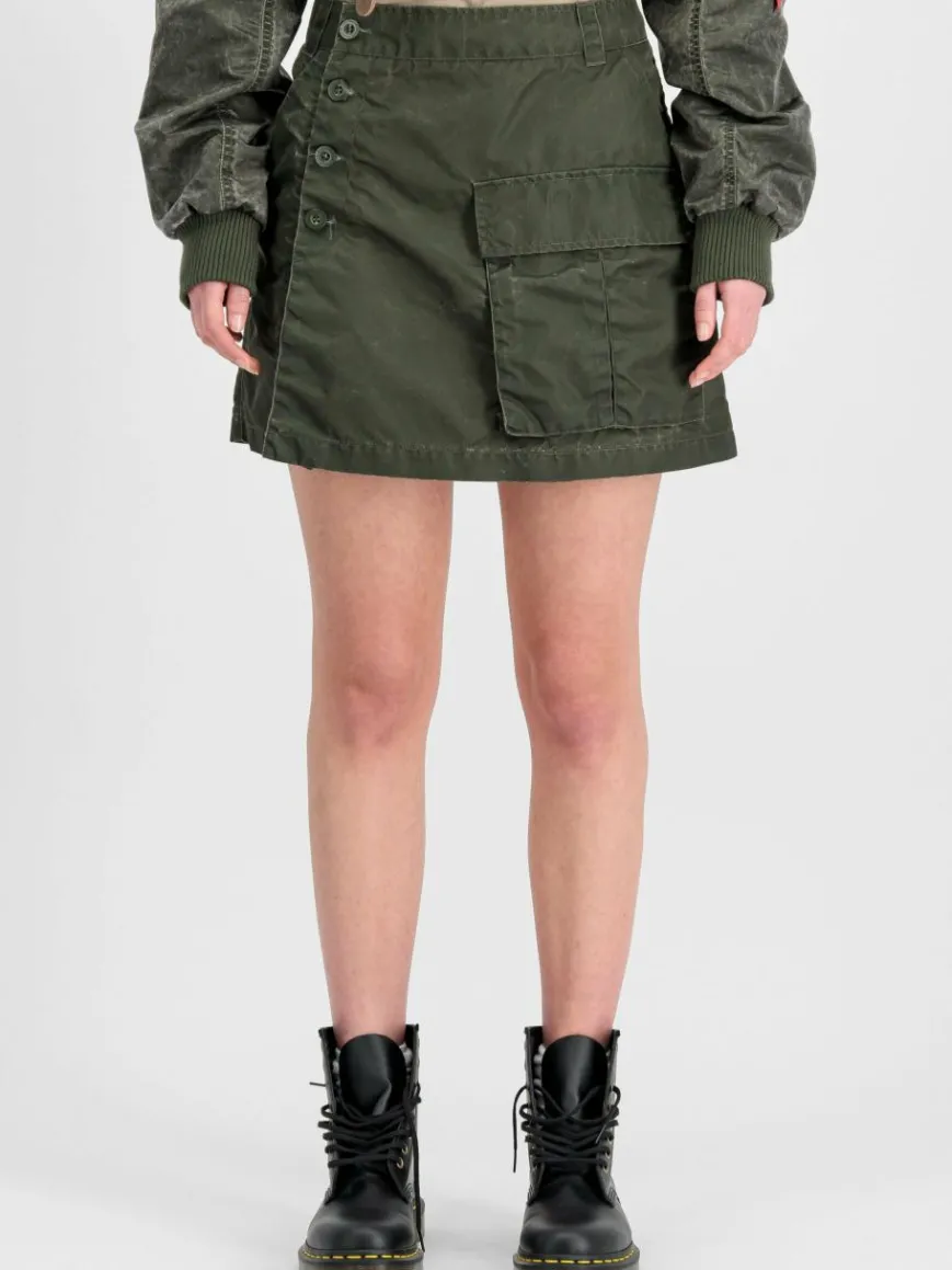 Alpha Industries Röcke*Damen Minirock oliv uni