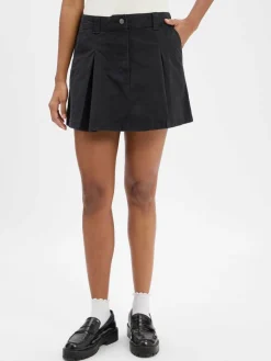 Tommy Jeans Röcke*Damen Minirock schwarz uni