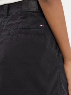 Tommy Jeans Röcke*Damen Minirock schwarz uni