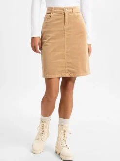 Marie Lund Röcke*Damen Minirock camel uni