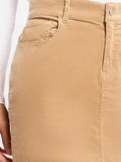 Marie Lund Röcke*Damen Minirock camel uni