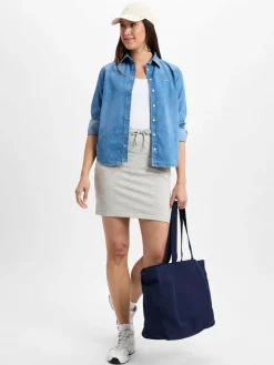 Gant Röcke*Damen Minirock hellgrau meliert