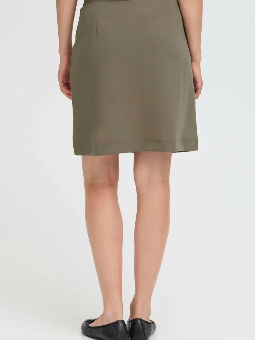 OXMO Röcke*Damen Minirock - BMMTAYRA SKIRT braun uni