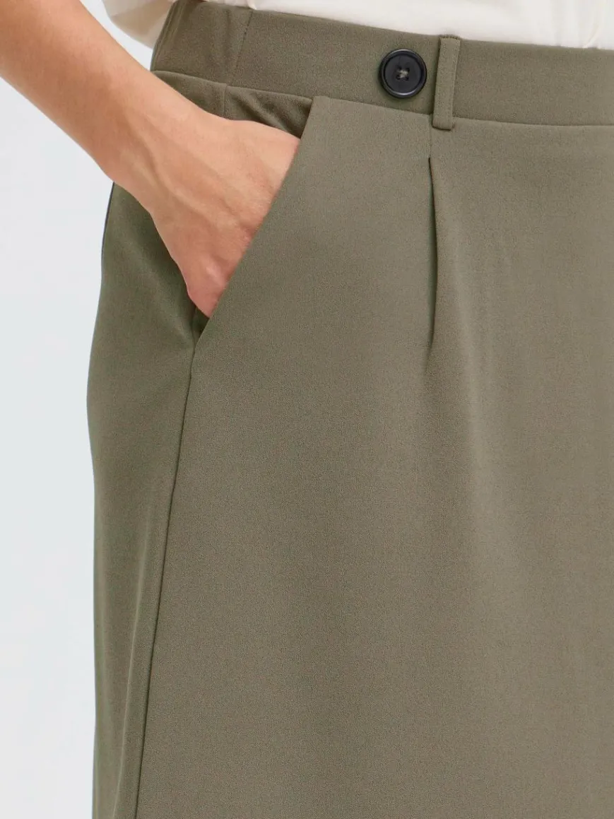 OXMO Röcke*Damen Minirock - BMMTAYRA SKIRT braun uni