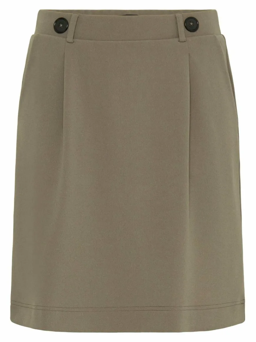 OXMO Röcke*Damen Minirock - BMMTAYRA SKIRT braun uni