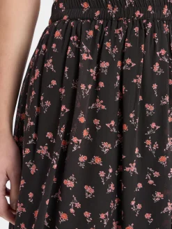 Msch Copenhagen Röcke*Damen Minirock - Mschevelda Orabella schwarz rot gemustert