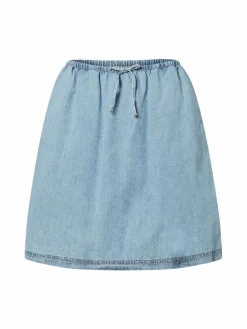 american vintage Röcke*Damen Minirock - Paybou hellblau uni