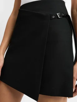 HUGO Röcke*Damen Minirock - Ralu schwarz uni