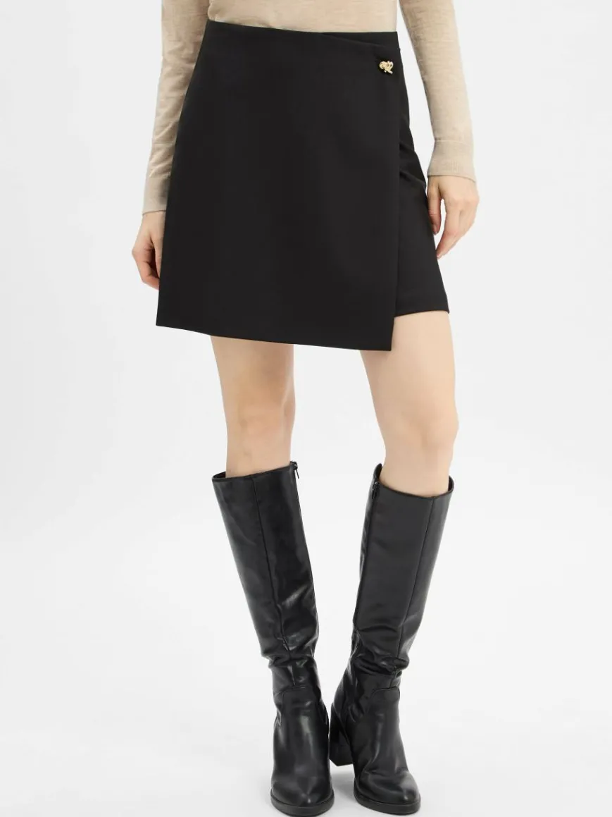 HUGO Röcke*Damen Minirock - Raluni schwarz uni