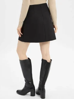 HUGO Röcke*Damen Minirock - Raluni schwarz uni