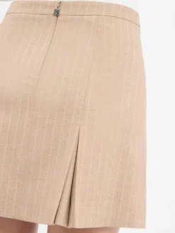 HUGO Röcke*Damen Minirock - Ramola beige gestreift