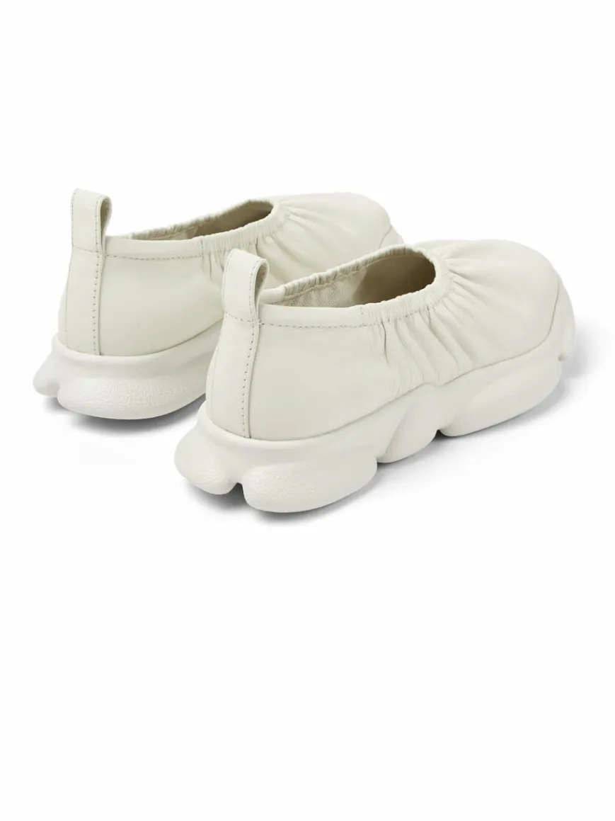 Camper Ballerinas*Damen Mokassins - Karst weiß uni