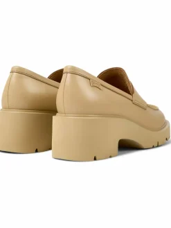 Camper Slipper*Damen Mokassins - Milah beige uni