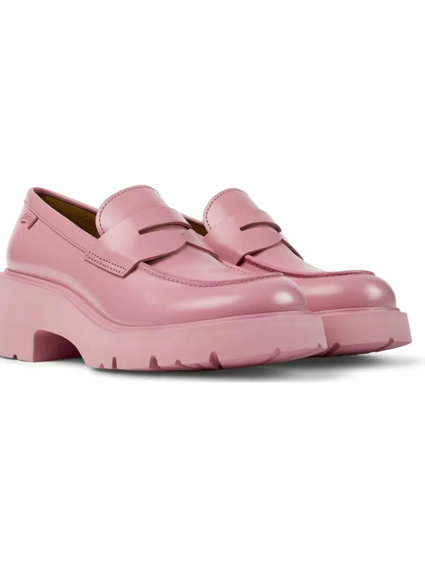 Camper Slipper*Damen Mokassins - Milah rosa uni