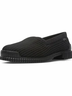 Camper Slipper*Damen Mokassins - Pix schwarz uni