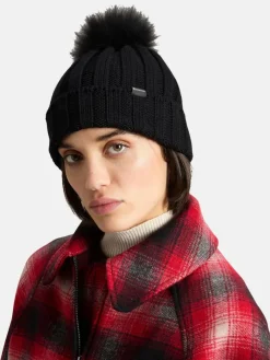 Woolrich Mützen & Hüte*Damen Mütze schwarz uni