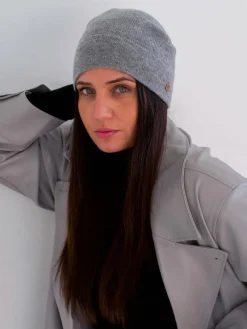 Fraas Mützen & Hüte*Damen Mütze grau uni