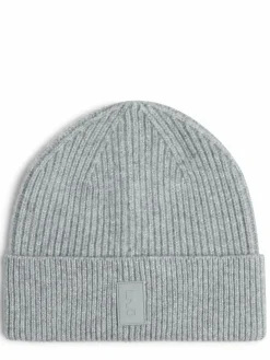 comma casual identity Mützen & Hüte*Damen Mütze hellgrau silber uni