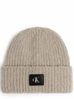 Calvin Klein Jeans Mützen & Hüte*Damen Mütze hellgrau uni