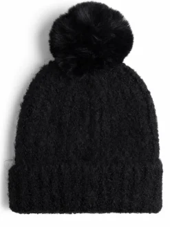 Marie Lund Mützen & Hüte*Damen Mütze schwarz uni