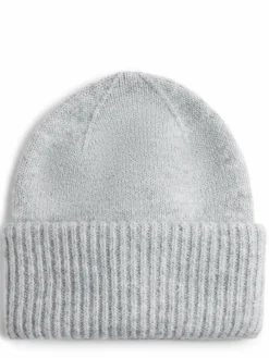 More & More Mützen & Hüte*Damen Mütze hellgrau uni