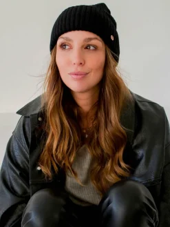 Fraas Mützen & Hüte*Damen Mütze schwarz uni