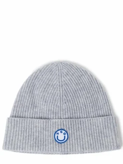 HUGO BLUE Mützen & Hüte*Damen Mütze mit Schurwoll-Anteil - Xafi_B hellgrau uni