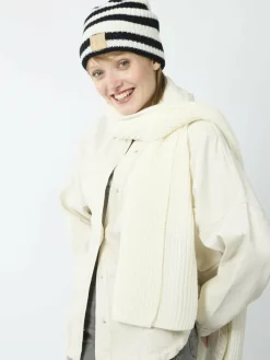 Codello Mützen & Hüte*Damen Mützen weiß gestreift