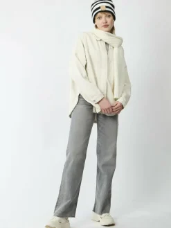 Codello Mützen & Hüte*Damen Mützen weiß gestreift