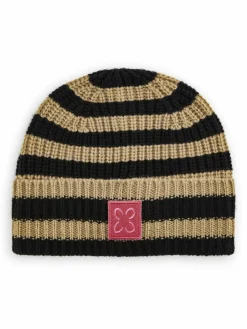 Codello Mützen & Hüte*Damen Mützen beige gestreift