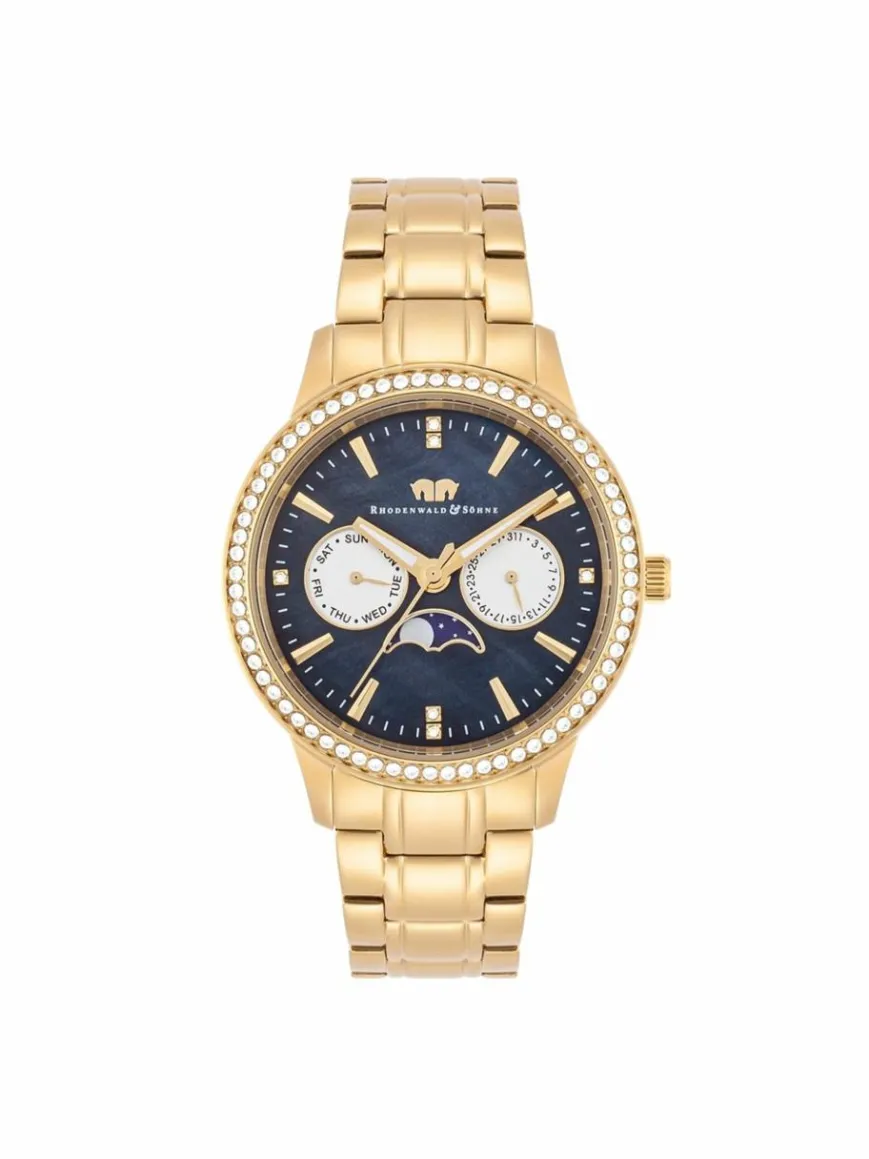 Rhodenwald & Söhne Uhren*Damen Multifunktionen - Amidala gold uni