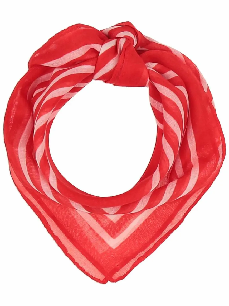 Giorgio Rimaldi Schals & Tücher*Damen Nickituch rot gemustert