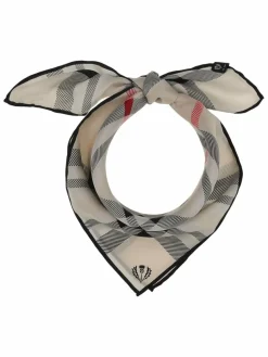 Fraas Schals & Tücher*Damen Nickituch beige kariert