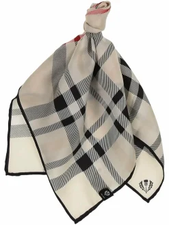 Fraas Schals & Tücher*Damen Nickituch beige kariert