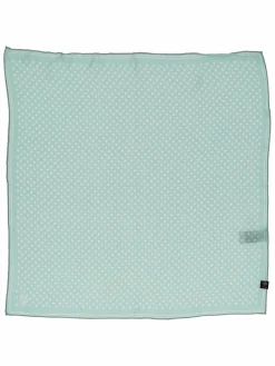 Fraas Schals & Tücher*Damen Nickituch türkis gemustert