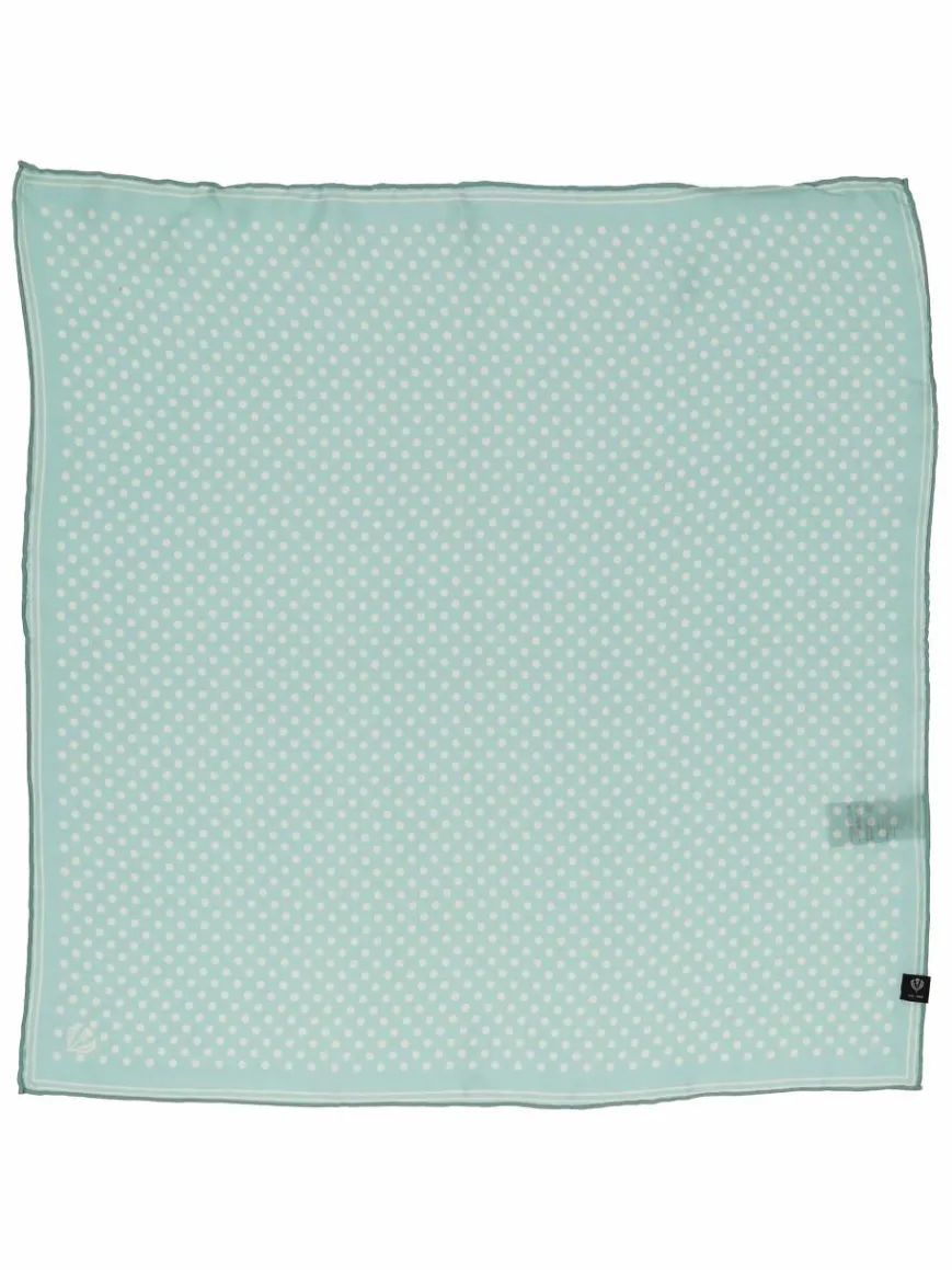 Fraas Schals & Tücher*Damen Nickituch türkis gemustert