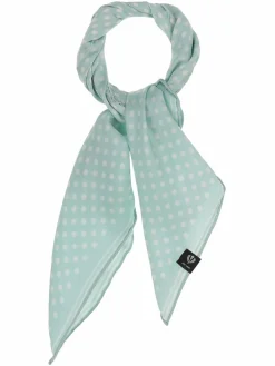 Fraas Schals & Tücher*Damen Nickituch türkis gemustert