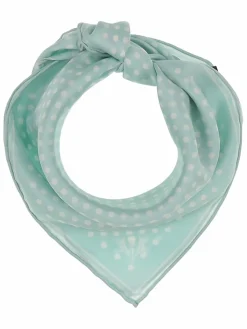 Fraas Schals & Tücher*Damen Nickituch türkis gemustert