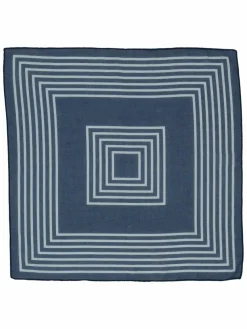 Giorgio Rimaldi Schals & Tücher*Damen Nickituch blau gemustert