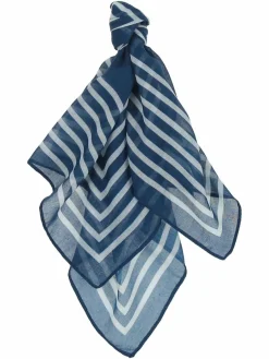 Giorgio Rimaldi Schals & Tücher*Damen Nickituch blau gemustert